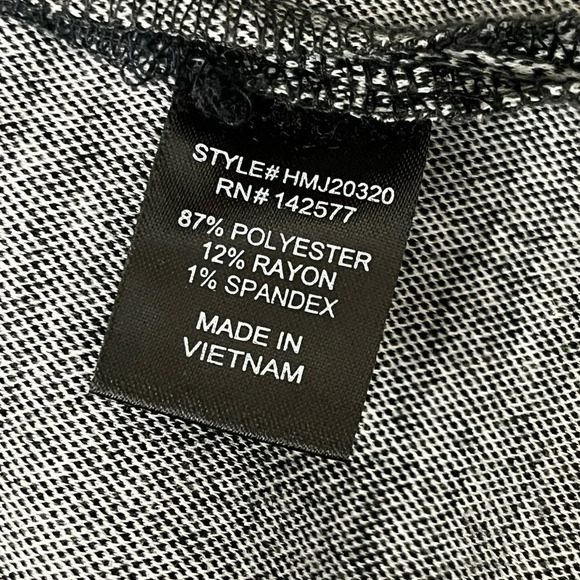 Haute Monde Houndstooth Mid Length Blazer Coatagian Academia Norm Preppy Mature - Picture 8 of 10